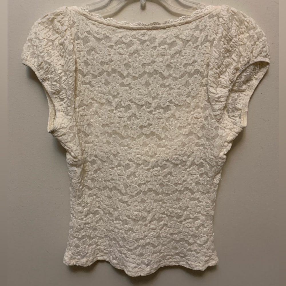 KIMCHI BLUE Romantic Lace Prairie Top | Coquette Cottagecore - Picture 7 of 7